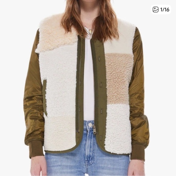 MOTHER Jackets & Blazers - Mother The Inner Lining Faux Fur Color Block Jacket
